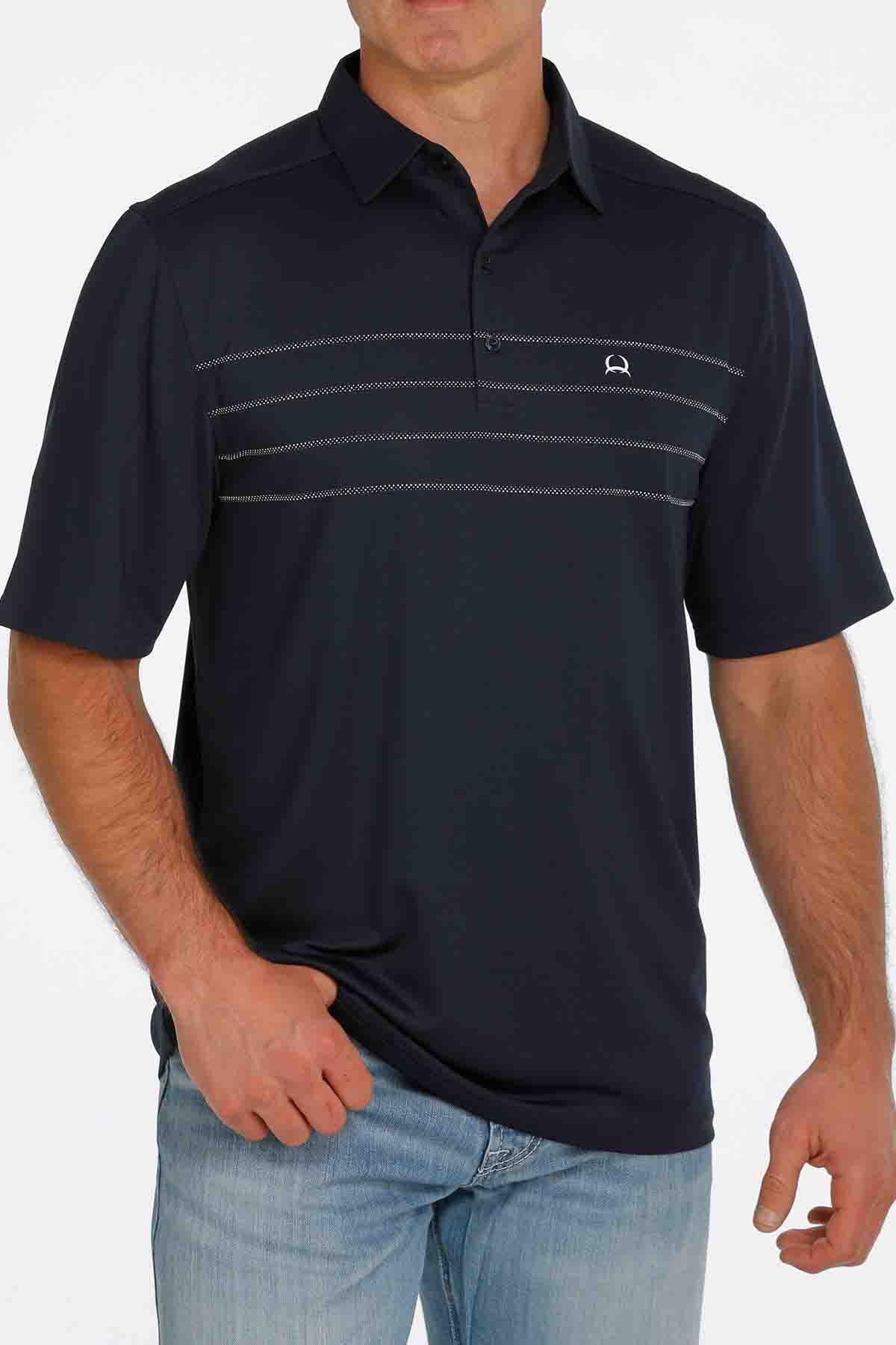 Cinch SS ArenaFlex Polo Navy
