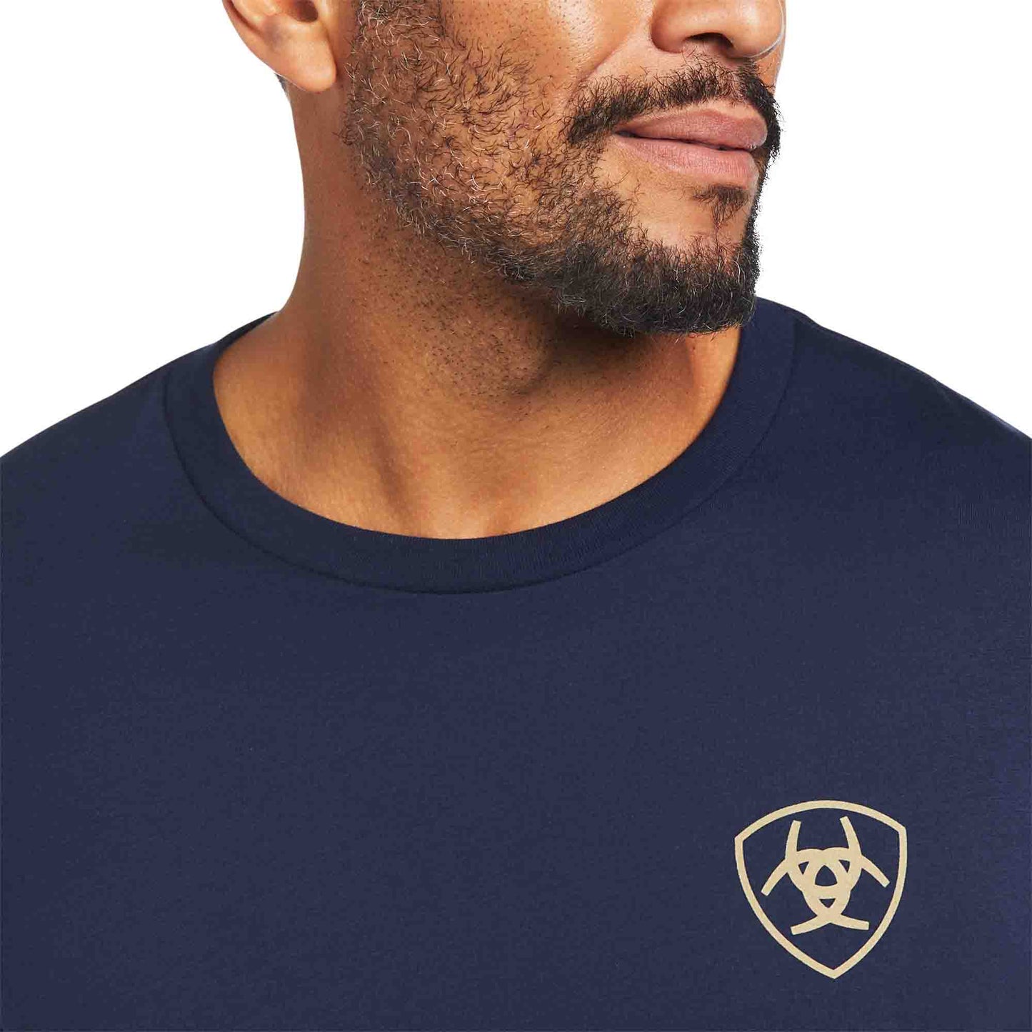 Ariat Monument Sunset Navy Tee