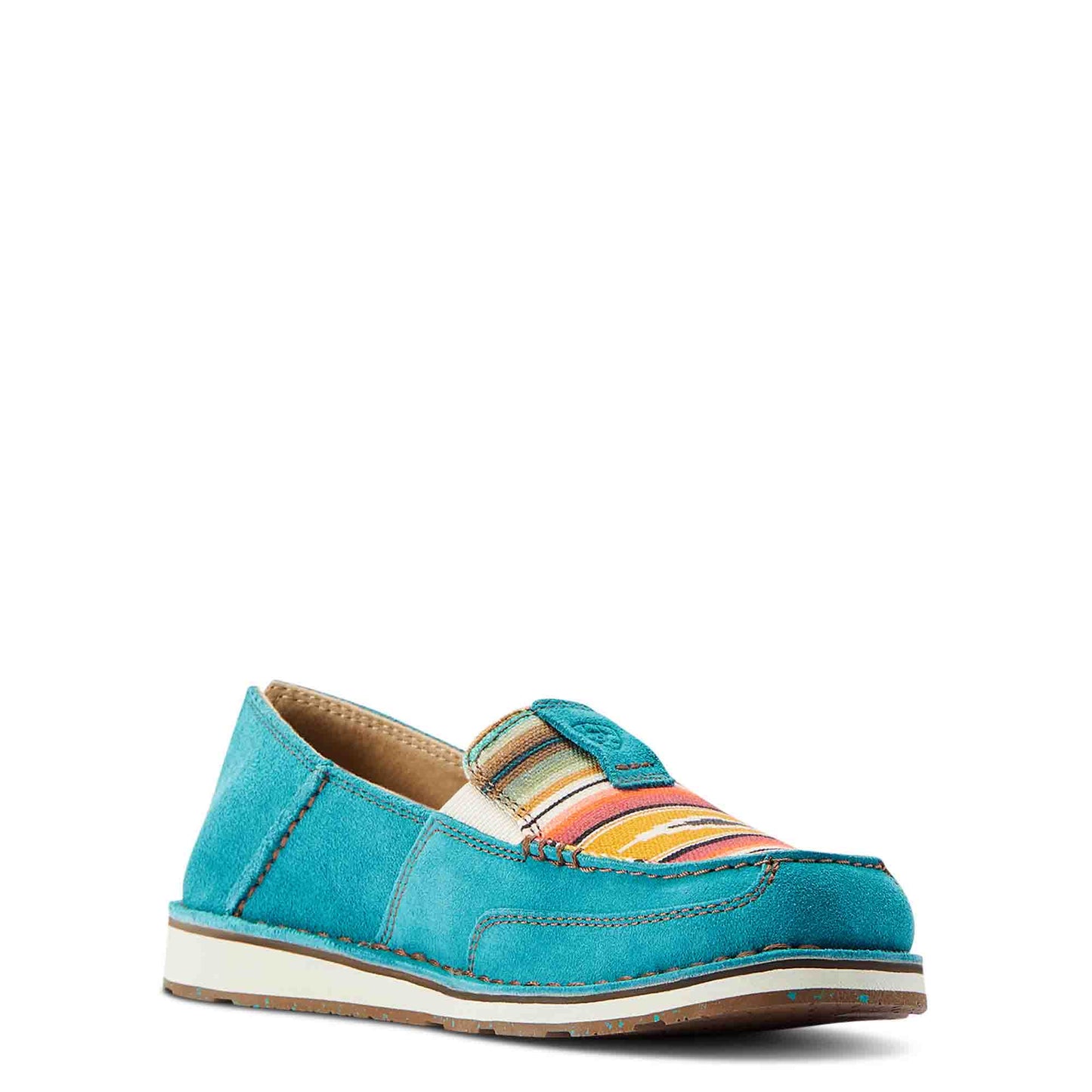 Ariat Cruiser Teal Suede Serape