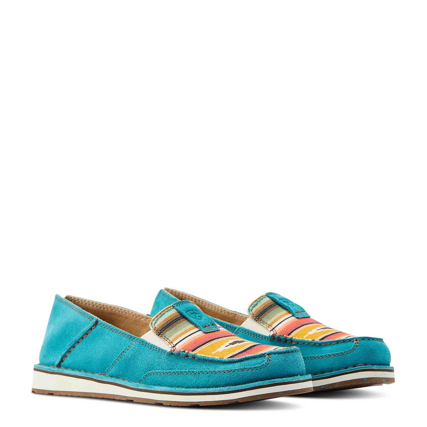 Ariat Cruiser Teal Suede Serape