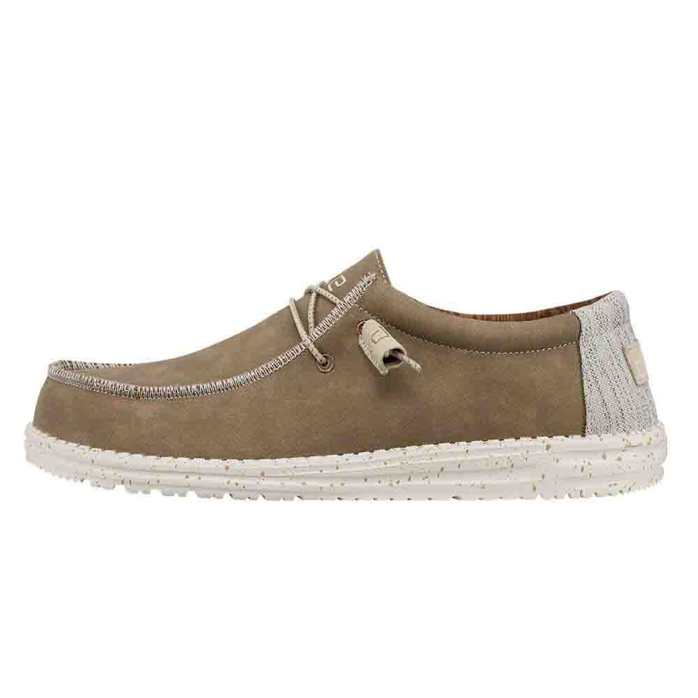 Hey Dude Wally Recycled Leather Travertine