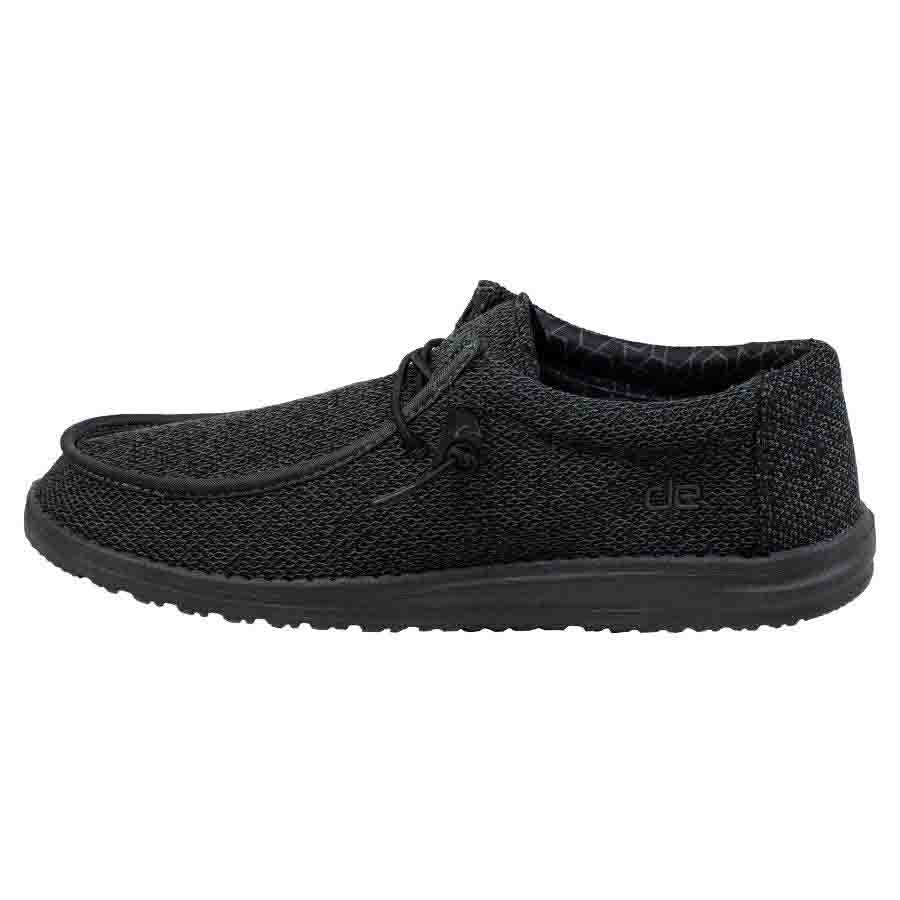 Hey Dude Wally Sox Micro Total Black