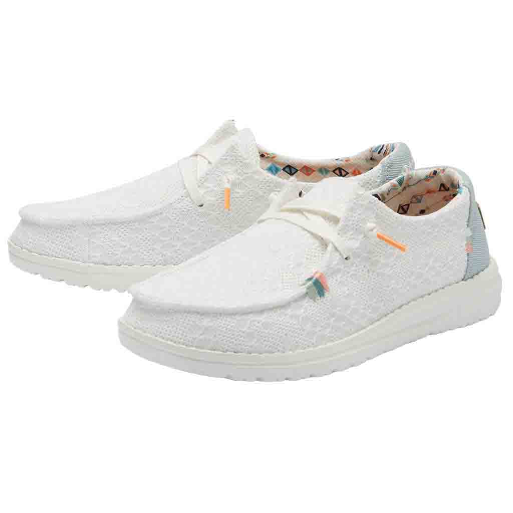 HD Wendy Boho White Crochet