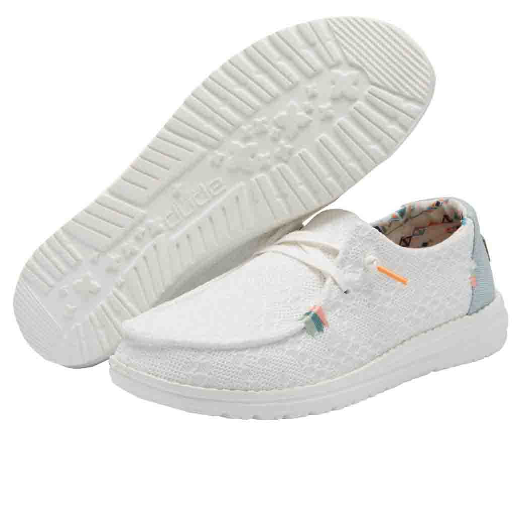 HD Wendy Boho White Crochet