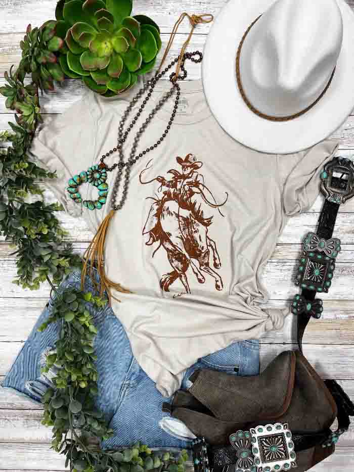 Wild Willie Tee Heather Dust