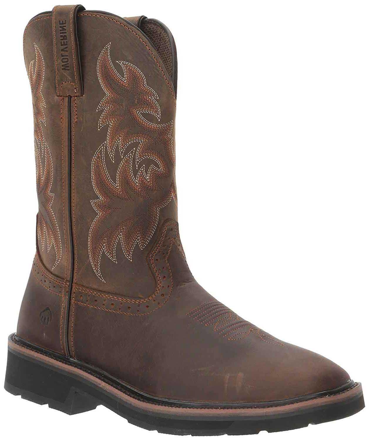 Wolverine Rancher Safety-Toe Work Boots