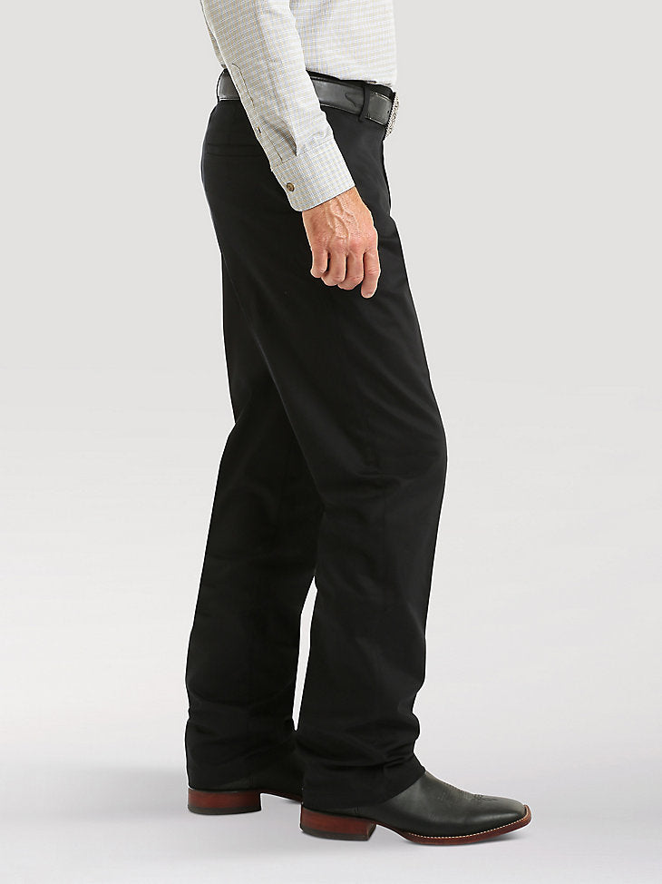 Flat Front Casuals Black