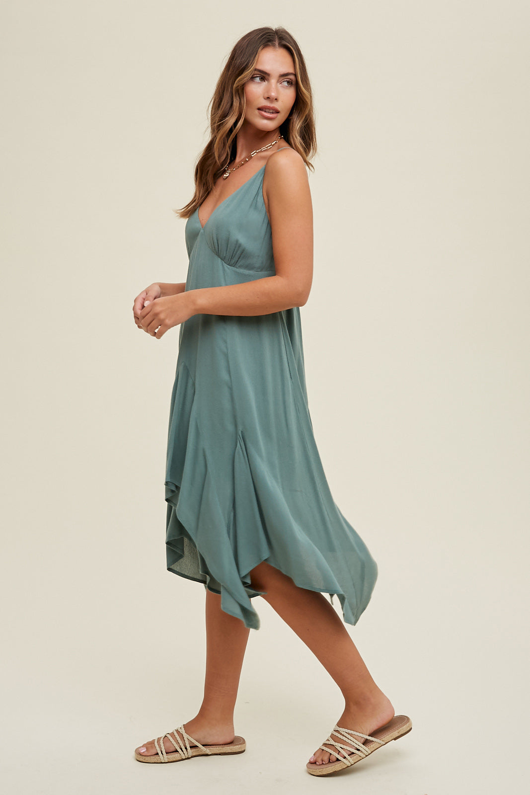 Handkerchief Mini Dress by Wishlist