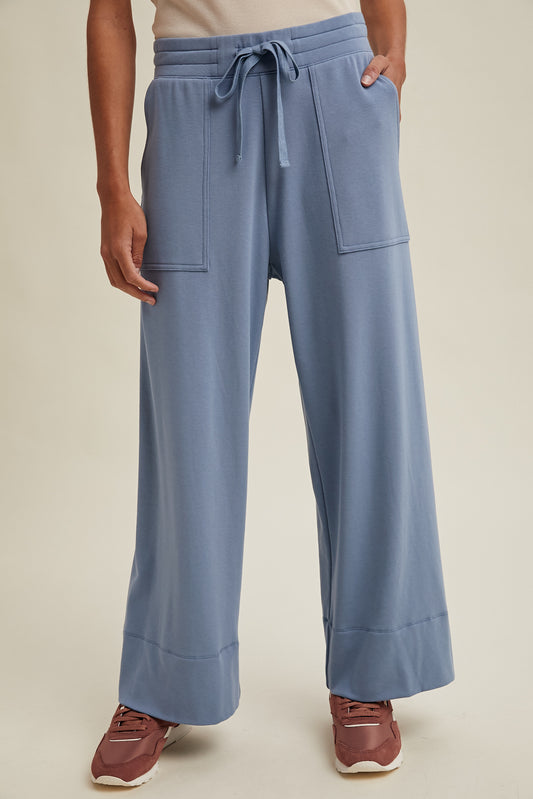 Knit Pants with Pockets by Wishlist