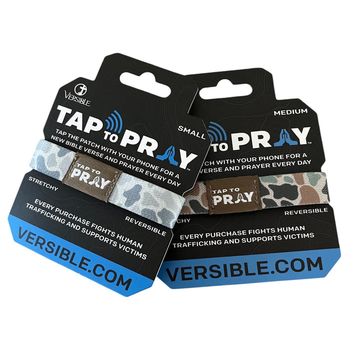 Tap To Pray Wristband - Bible Verse Bracelet