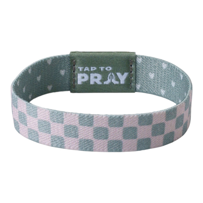 Tap To Pray Wristband - Bible Verse Bracelet