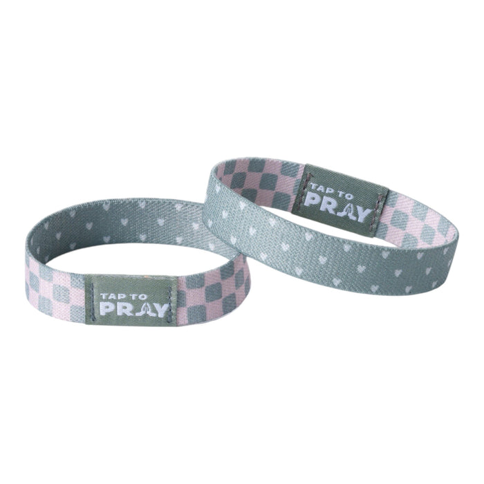 Tap To Pray Wristband - Bible Verse Bracelet