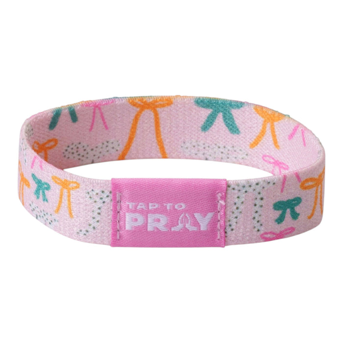 Tap To Pray Wristband - Bible Verse Bracelet