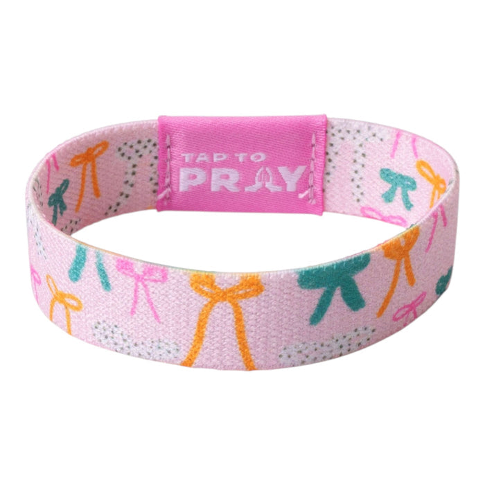Tap To Pray Wristband - Bible Verse Bracelet