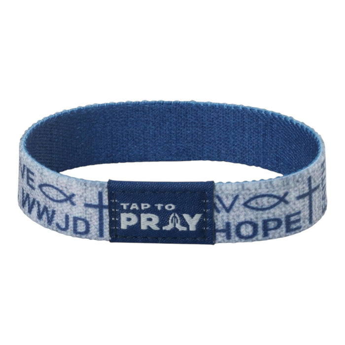 Tap To Pray Wristband - Bible Verse Bracelet