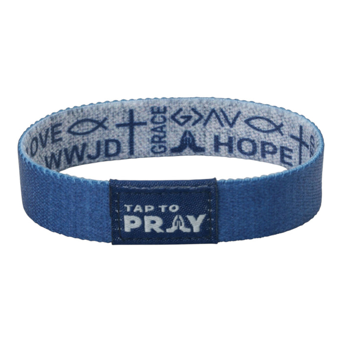 Tap To Pray Wristband - Bible Verse Bracelet