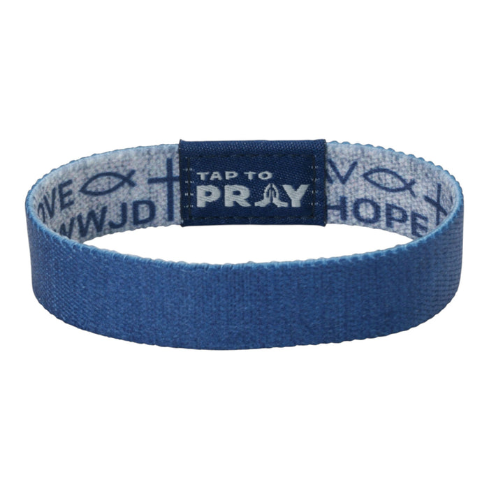 Tap To Pray Wristband - Bible Verse Bracelet