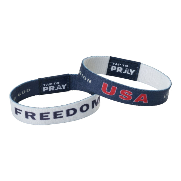 Tap To Pray Wristband - Bible Verse Bracelet
