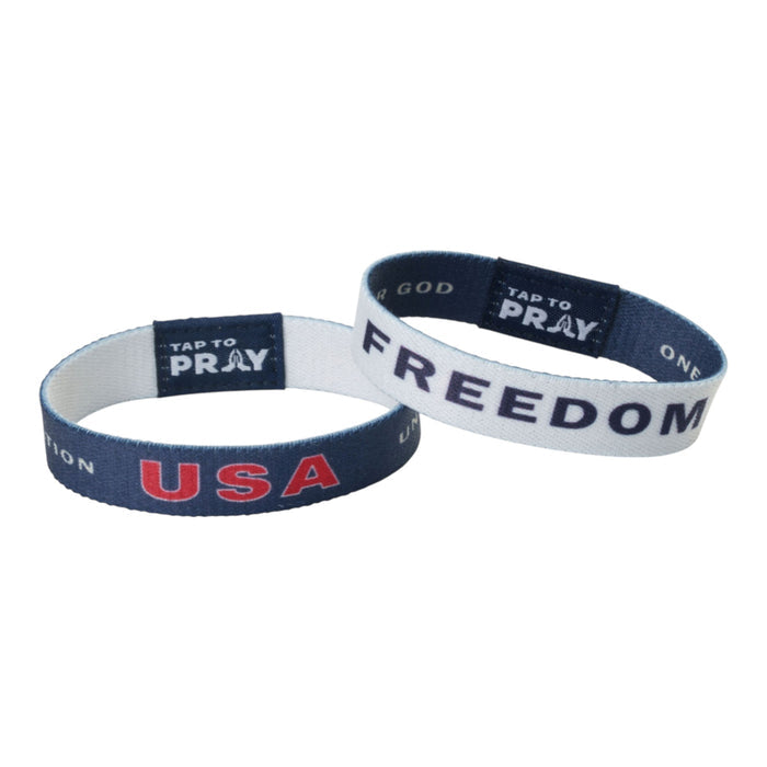 Tap To Pray Wristband - Bible Verse Bracelet