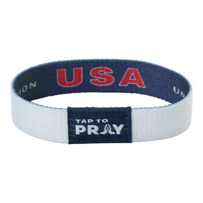 Tap To Pray Wristband - Bible Verse Bracelet