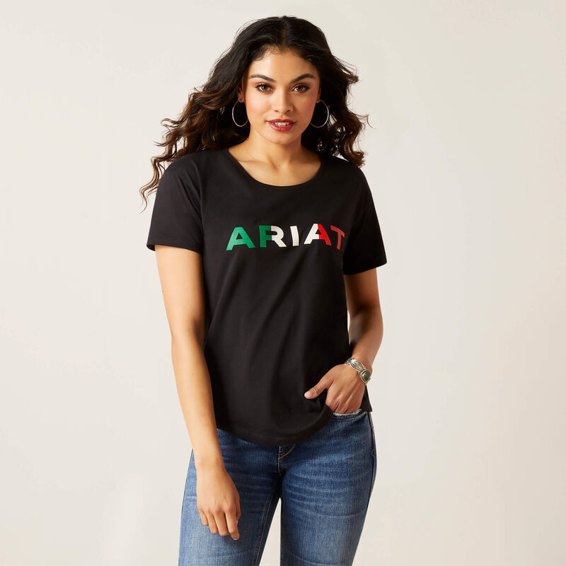 Ariat Women's Viva Mexico T-Shirt in Black