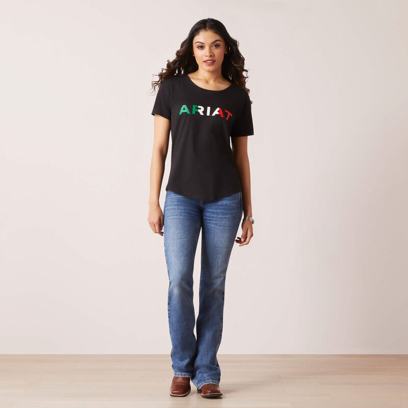 Ariat Women's Viva Mexico T-Shirt in Black