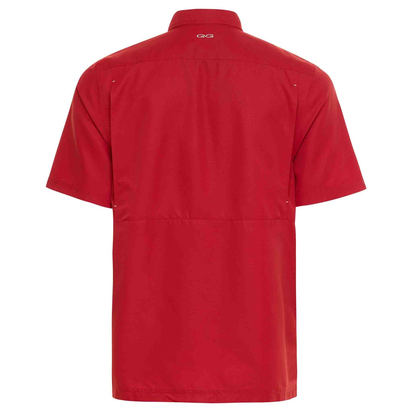 GameGuard MicroFiber Short-Sleeve Fishing Shirt Crimson
