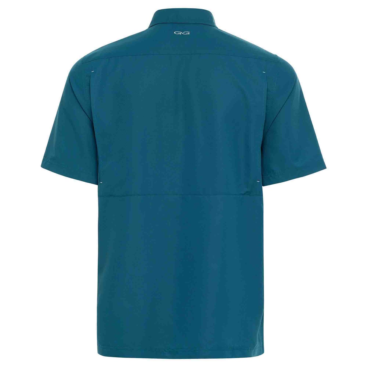 GameGuard MicroFiber Short-Sleeve Fishing Shirt Marine
