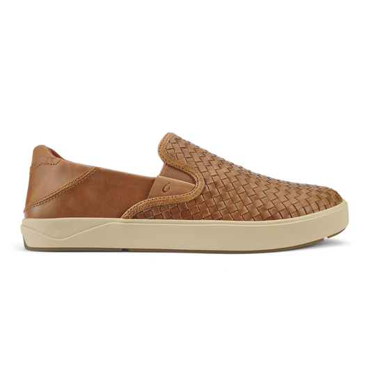 Lae'ahi Lauhala Woven Leather Shoe by Olukai