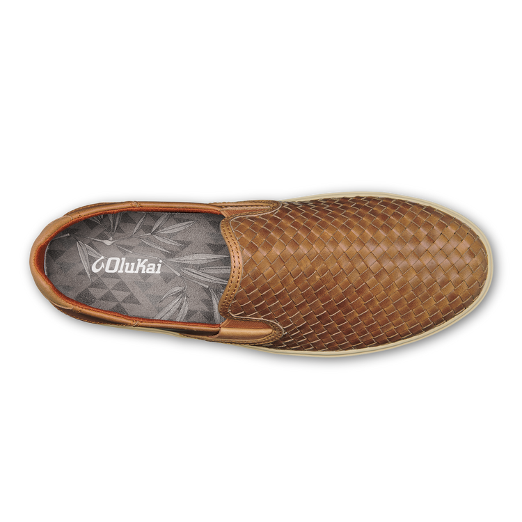 Lae'ahi Lauhala Woven Leather Shoe by Olukai