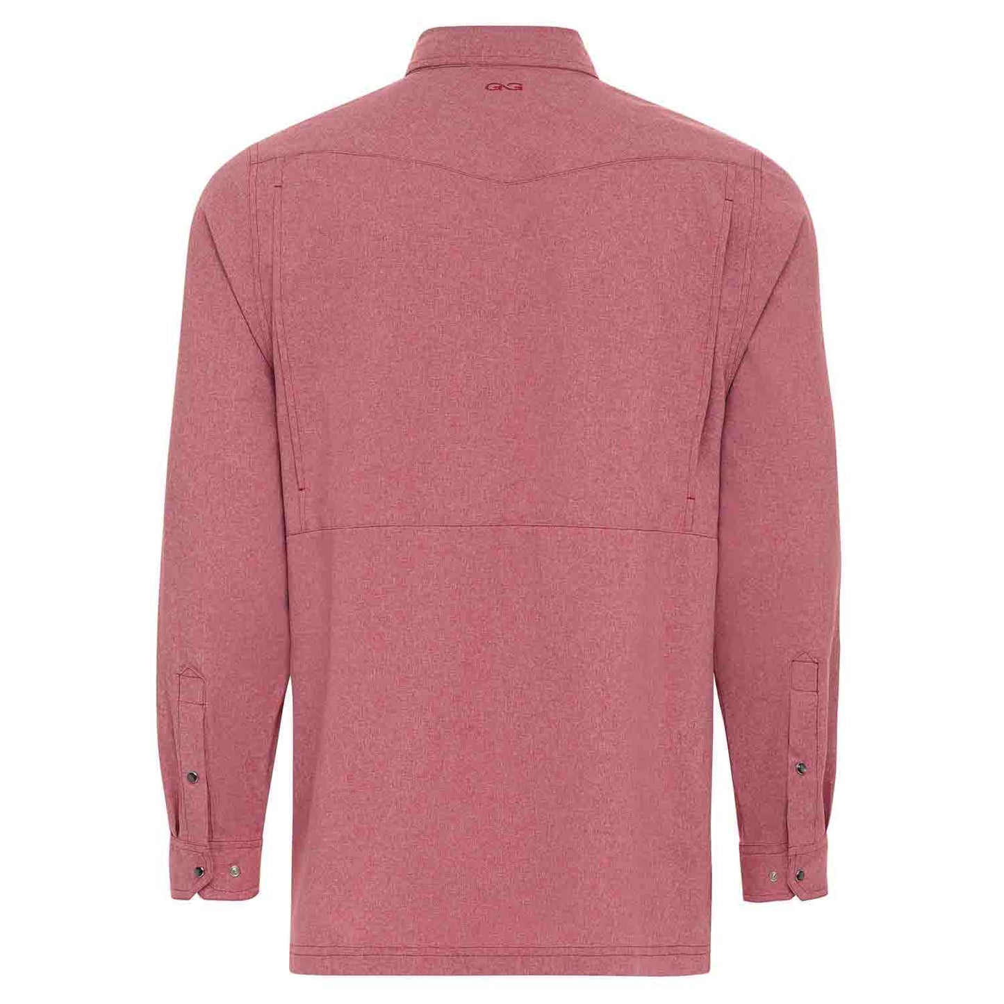 Crimson Pearl Snap LSL Shirt