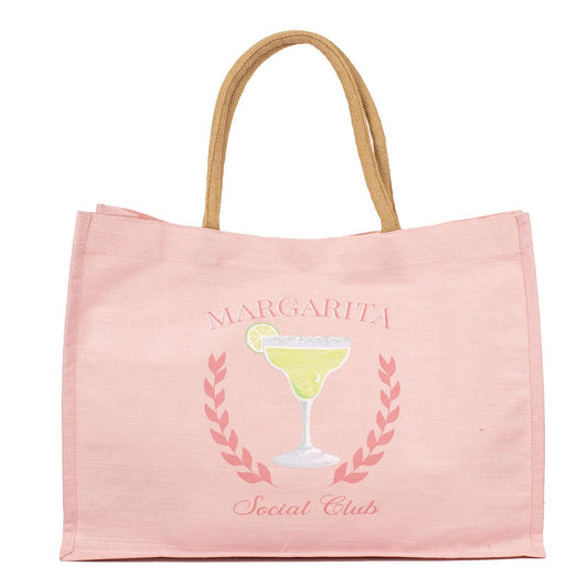 Margarita Social Club Juco Tote by The Royal Standard