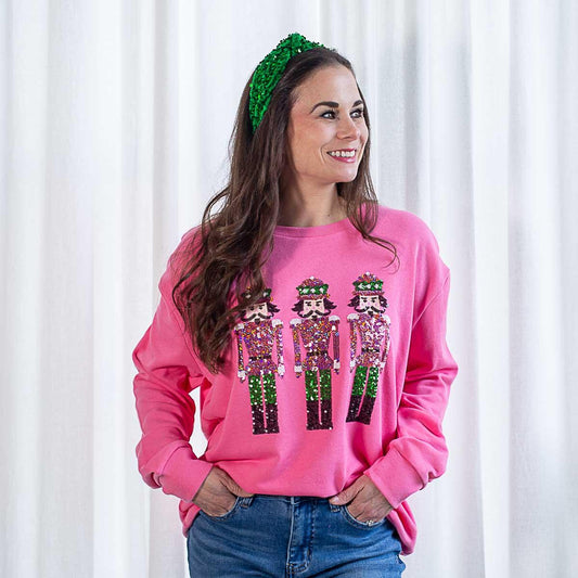 Nutcracker March Sequin Sweatshirt by The Royal Standard