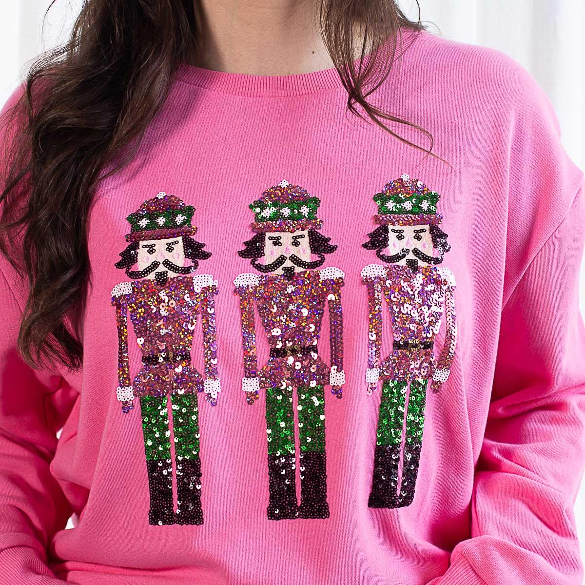 Nutcracker March Sequin Sweatshirt by The Royal Standard