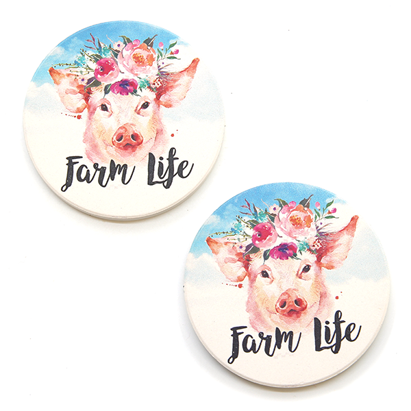 Tipi Car Coasters