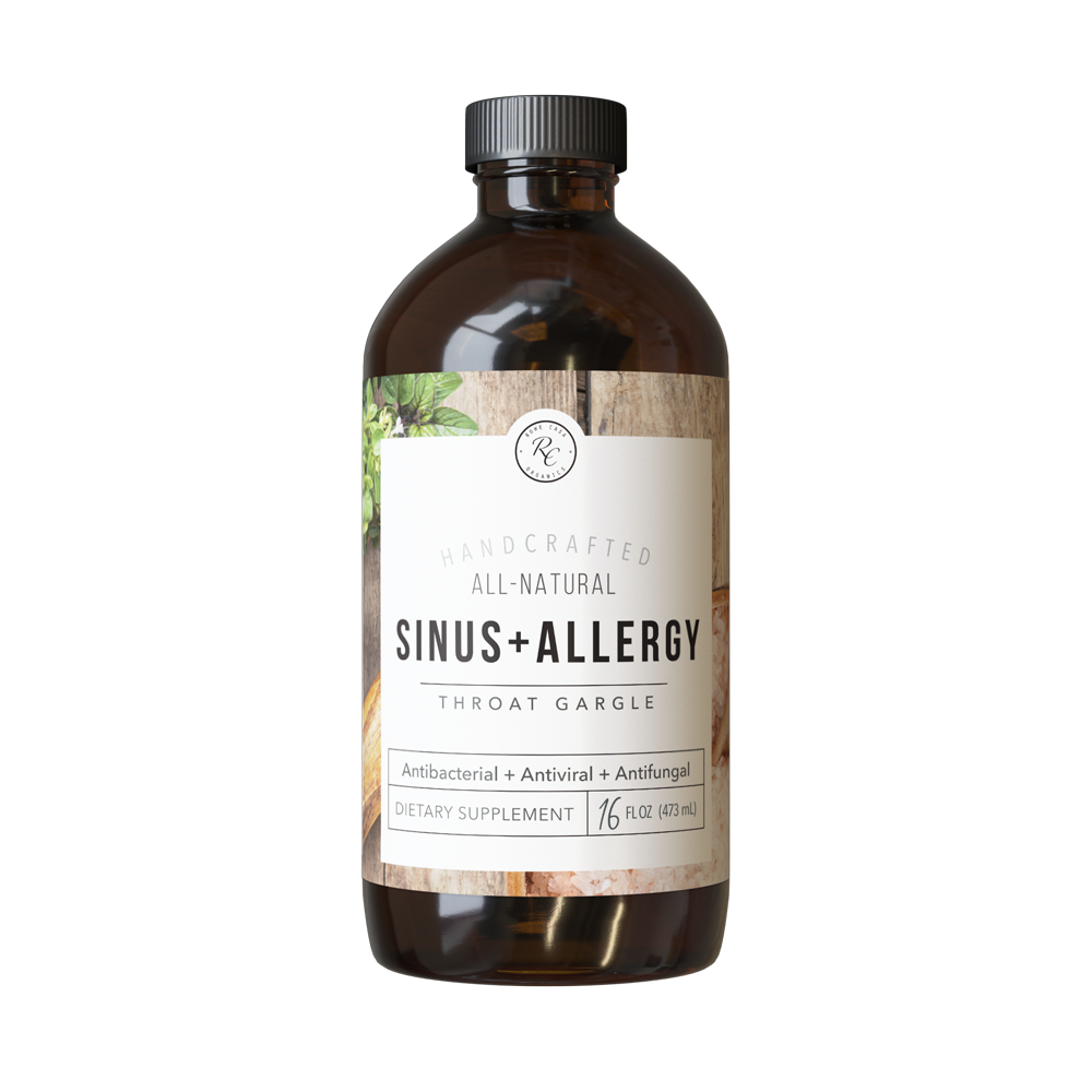 Sinus + Allergy Throat Gargle | 16 Oz by Rowe Casa Organics