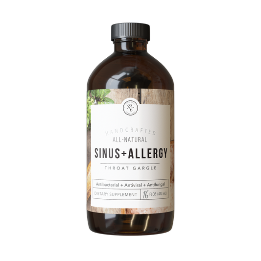 Sinus + Allergy Throat Gargle | 16 Oz by Rowe Casa Organics