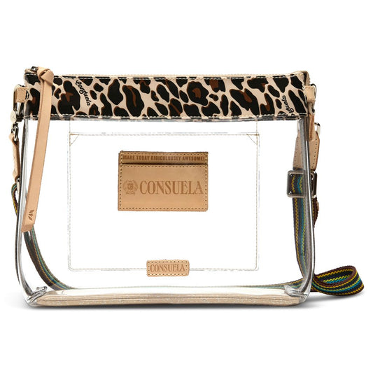Clear Mona Downtown Crossbody by Consuela