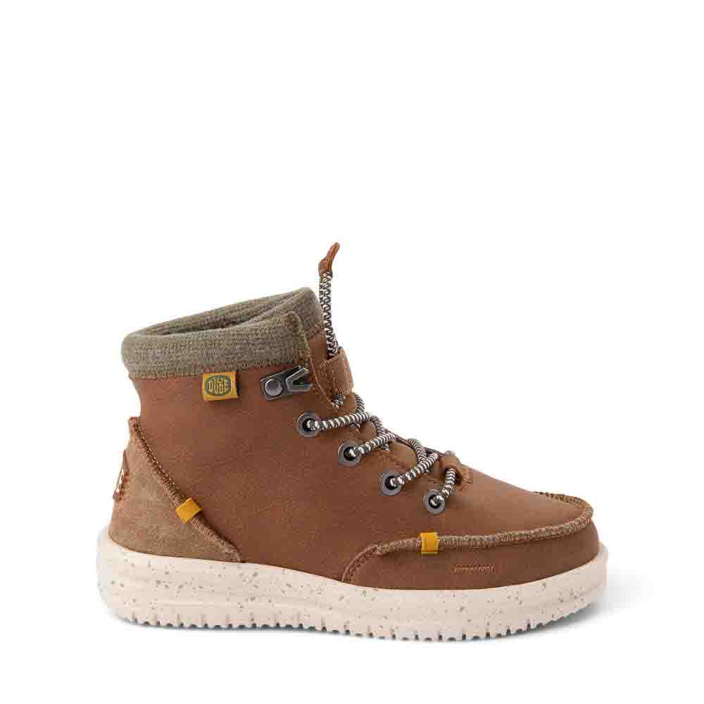 Bradley Boots Youth in Walnut by Hey Dude