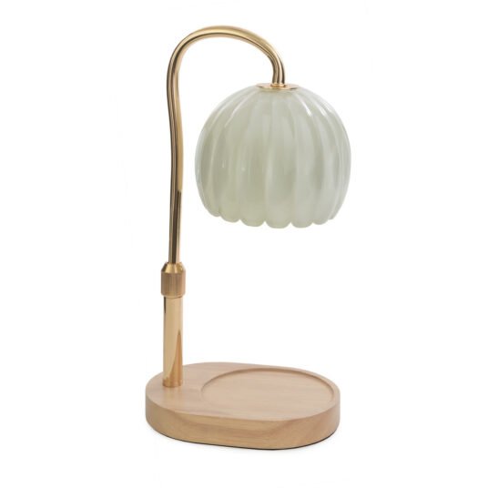 Milk Glass Candle Warmer Lamp by Candle Warmers