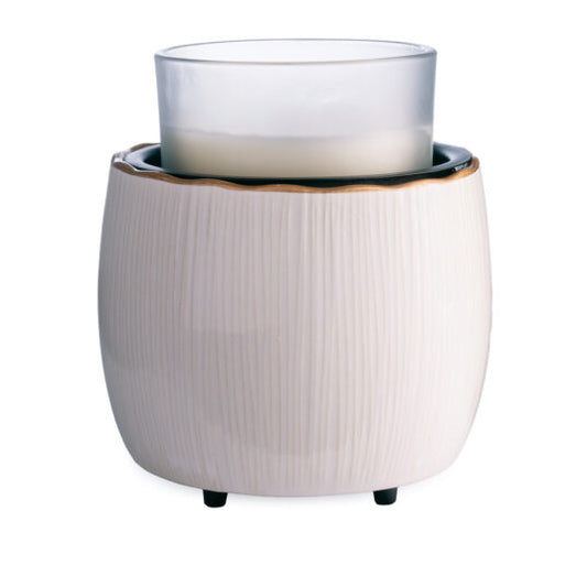 Golden Ridges Crock Candle Warmer by Candle Warmers