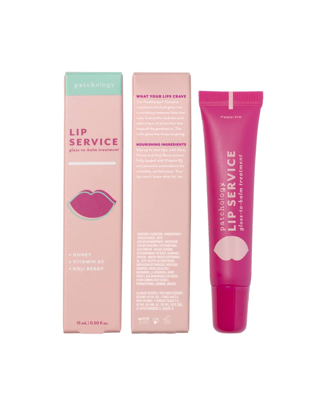 Lip Service Gloss to Balm Treatment by Patchology