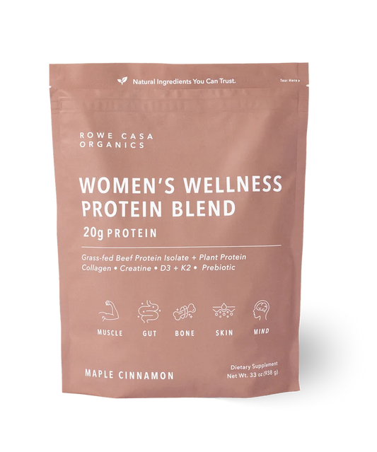 Women’s Wellness Protein Blend - Maple Cinnamon | 33 oz by Rowe Casa