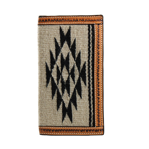 Wool Rodeo Wallet in Natural/Tan by 3D