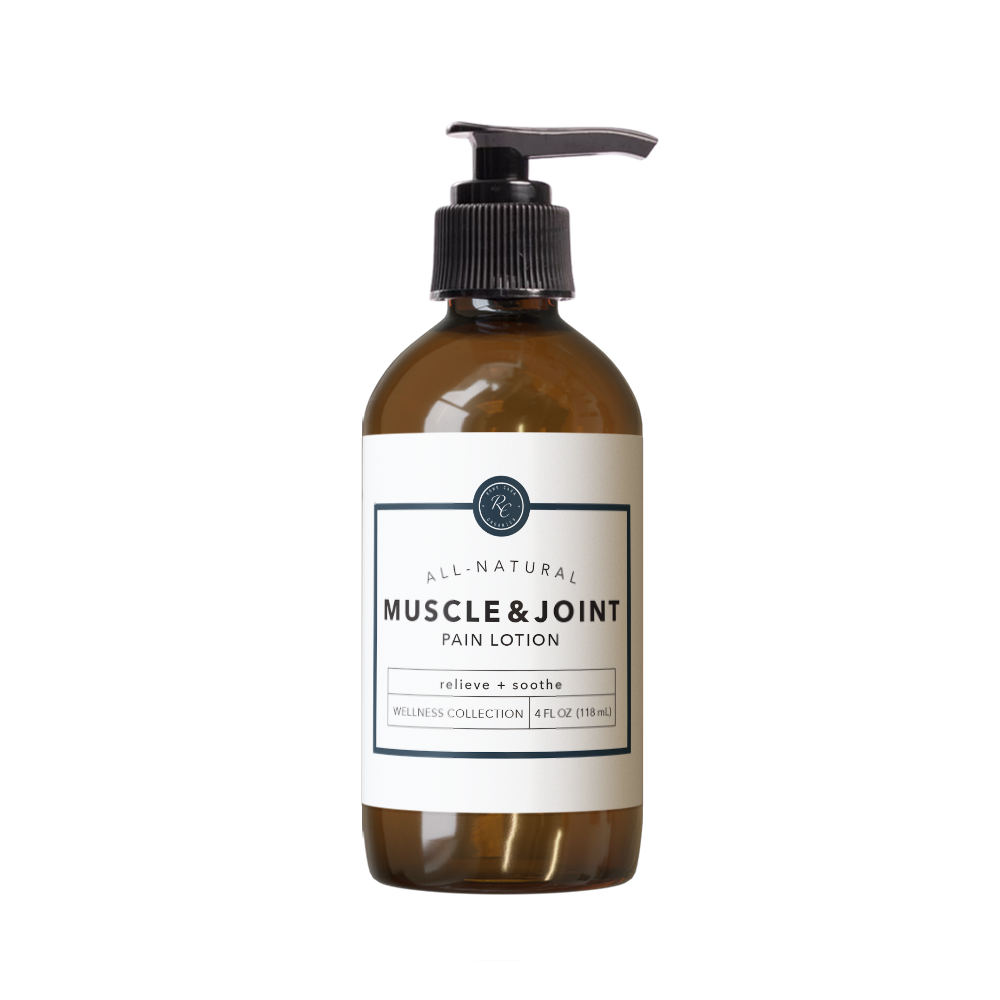 Muscle & Joint Pain Lotion | 4 oz by Rowe Casa