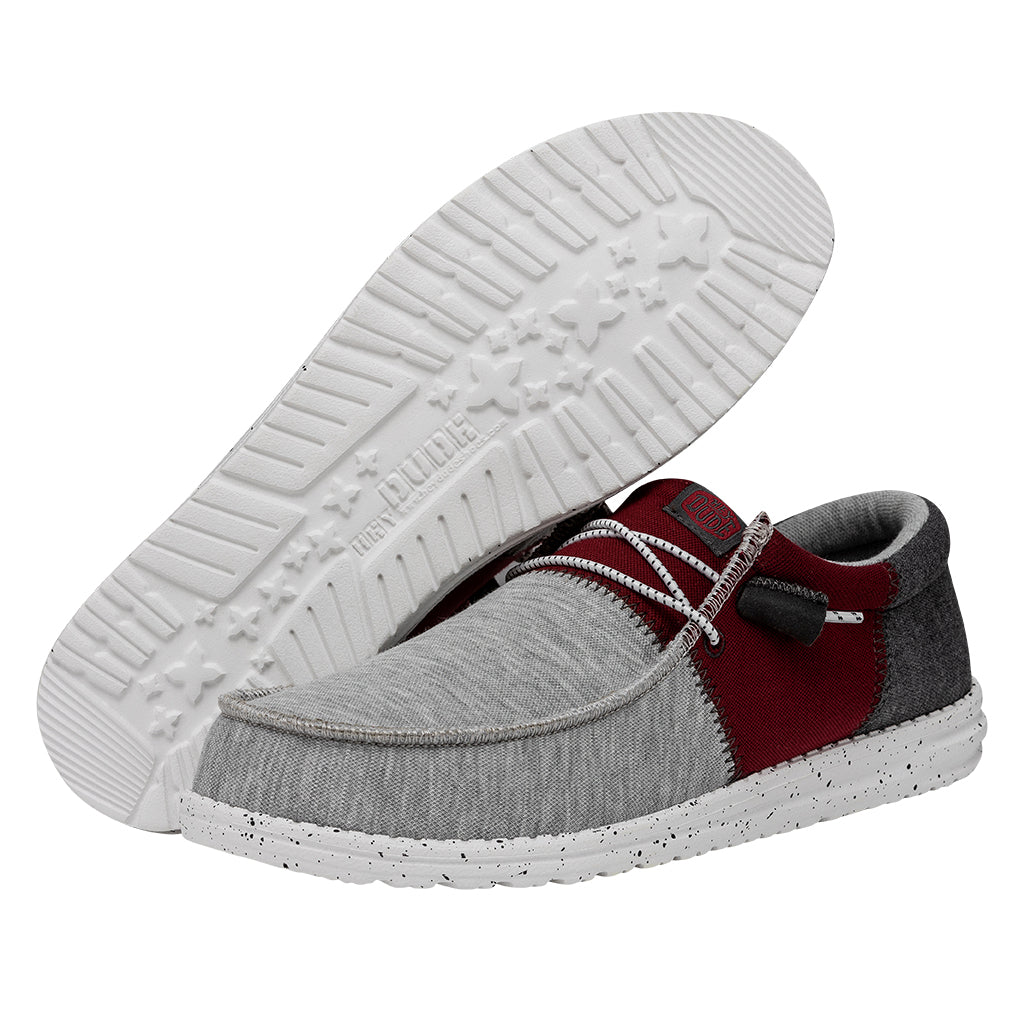 Wally Tri Varsity Crimson by Hey Dude Shoes
