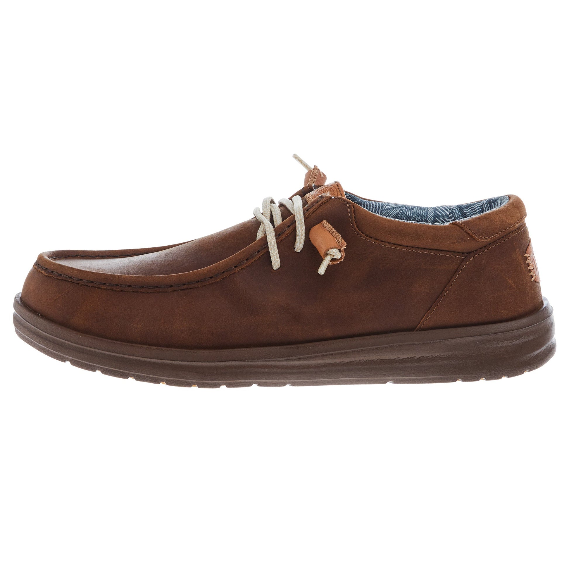Wally Grip Craft Leather in Brown by Hey Dude Shoes – P NEMIR Dry
