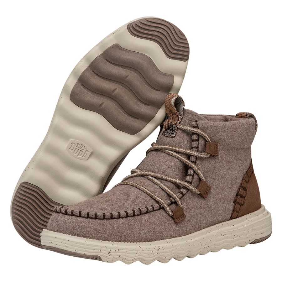 Women's Reyes Boots in Mauve by Hey Dude