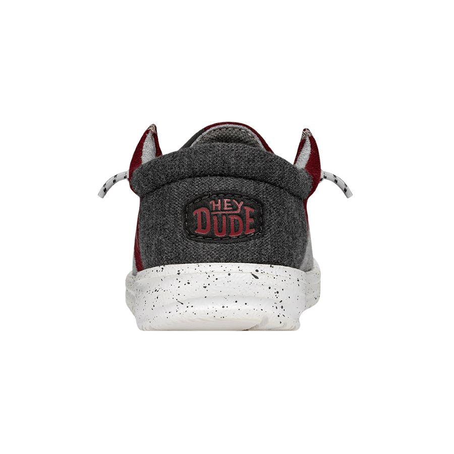 Wally Tri Varsity Youth in Crimson by Hey Dude