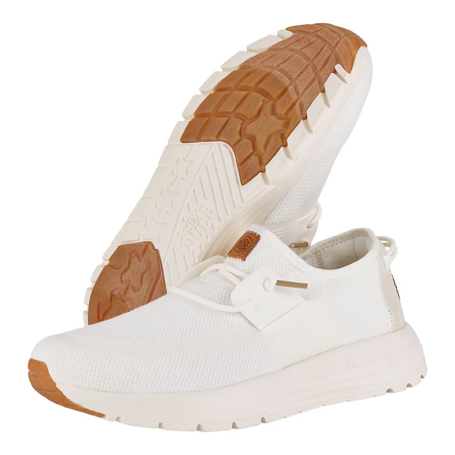 Men's Sirocco Neutrals Sneakers by Hey Dude Shoes